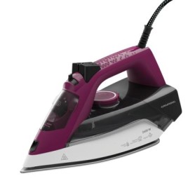 Grundig SI 6850 ferro da stiro Ferro a vapore Ceramica 2600 W Grigio, Porpora, Bianco (SI 6850)