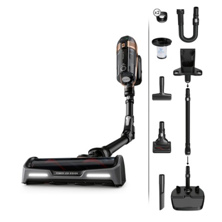 Rowenta X-Force Flex 15.60 Nero, Grigio Senza sacchetto (RH99F1)