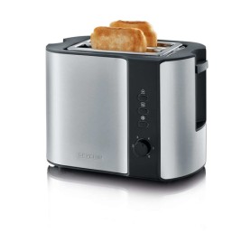 Severin 2589 tostapane 2 fetta/e 800 W Nero, Acciaio inossidabile (2589)