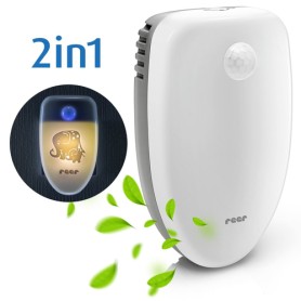 reer PureAir 50 dB 5 W Grigio, Bianco (94010)