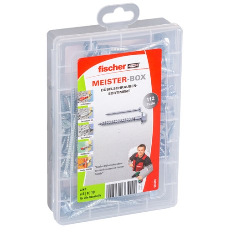 Fischer 553348 giravite e bullone 112 pz Kit di viti (553348)