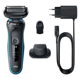 Braun Series 5 51-M1200s Rasoio Trimmer Nero, Blu (51-M1200s) (432654)
