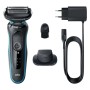 Braun Series 5 51-M1200s Rasoio Trimmer Nero, Blu (51-M1200s) (432654)