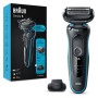 Braun Series 5 51-M1200s Rasoio Trimmer Nero, Blu (51-M1200s) (432654)
