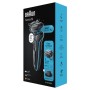 Braun Series 5 51-M1200s Rasoio Trimmer Nero, Blu (51-M1200s) (432654)