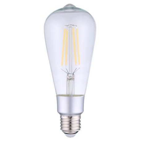 Shelly ATSHELLYVINTST64 soluzione di illuminazione intelligente Lampadina intelligente 7 W Trasparente Wi-Fi (183273)