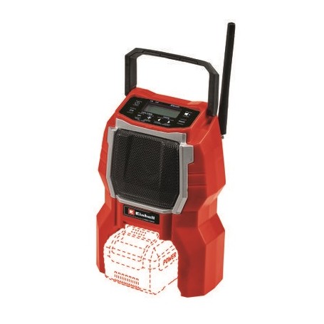 Einhell TC-RA 18 Li BT Portatile Digitale Nero, Rosso (3408017)