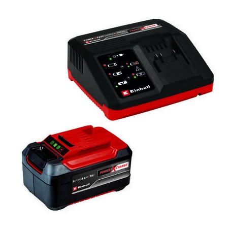 Einhell 4512114 batteria e caricabatteria per utensili elettrici Set batteria e caricabatterie (4512114)