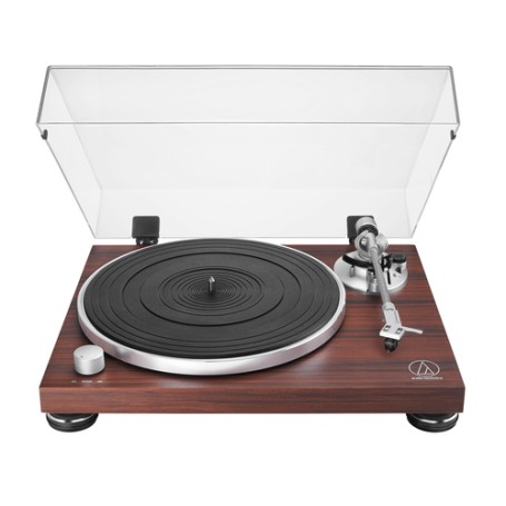 Audio-Technica AT-LPW50BTRW piatto audio Giradischi con trasmissione a cinghia Marrone (AT-LPW50BTRW)