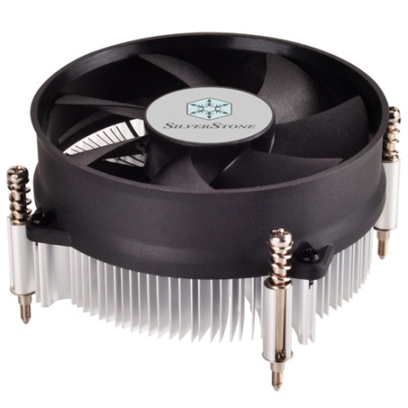 Silverstone NT09-115X Processore Refrigeratore 9,2 cm Alluminio, Nero (SST-NT09-115X)