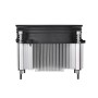 Thermaltake Gravity i3 Processore Raffreddatore d'aria 9,2 cm Nero, Acciaio inossidabile 1 pz (CL-P094-AL09WT-A)