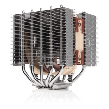 Noctua NH-D12L sistema di raffreddamento per computer Processore Raffreddatore d'aria Alluminio, Beige, Marrone (NH-D12L)
