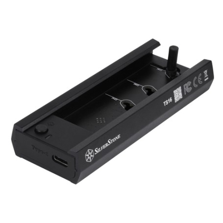 Silverstone TS16 Box esterno SSD Nero M.2 (SST-TS16)