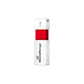 MediaRange MR970 unità flash USB 4 GB USB tipo A 2.0 Rosso, Bianco (MR970)