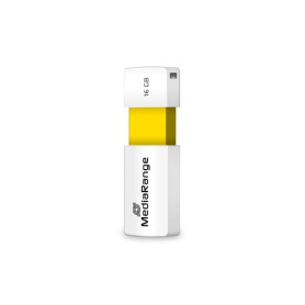 MediaRange MR972 unità flash USB 16 GB USB tipo A 2.0 Bianco, Giallo (MR972)