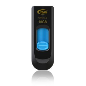 Team Group C145 unità flash USB 16 GB USB tipo A 3.2 Gen 1 (3.1 Gen 1) Nero, Blu (TC145316GL01)