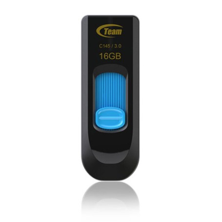 Team Group C145 unità flash USB 16 GB USB tipo A 3.2 Gen 1 (3.1 Gen 1) Nero, Blu (TC145316GL01)