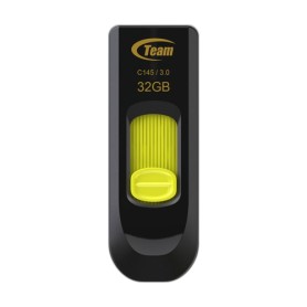 Team Group C145 unità flash USB 32 GB USB tipo A 3.2 Gen 1 (3.1 Gen 1) Nero, Giallo (TC145332GY01)