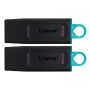 Kingston Technology DataTraveler Exodia unità flash USB 64 GB USB tipo A 3.2 Gen 1 (3.1 Gen 1) Nero (DTX/64GB-2P)