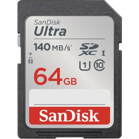 SanDisk Ultra 64 GB SDXC UHS-I Classe 10 (SDSDUNB-064G-GN6IN)
