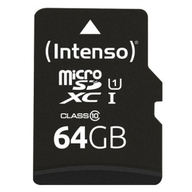 Intenso 3424490 memoria flash 64 GB MicroSD UHS-I Classe 10 (3424490) Intenso 3424490 memoria flash 64 GB MicroSD UHS-I Classe 10 (3424490)