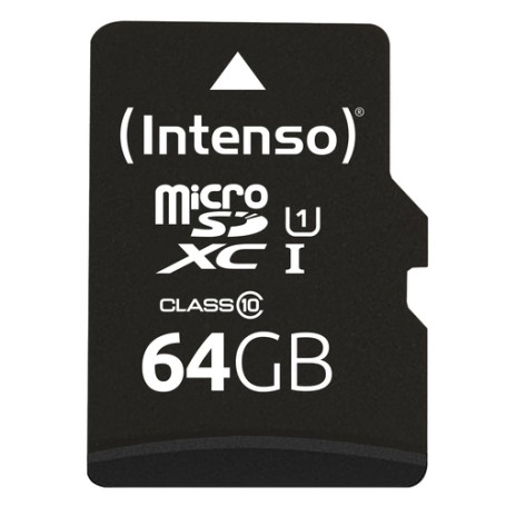 Intenso 3424490 memoria flash 64 GB MicroSD UHS-I Classe 10 (3424490)