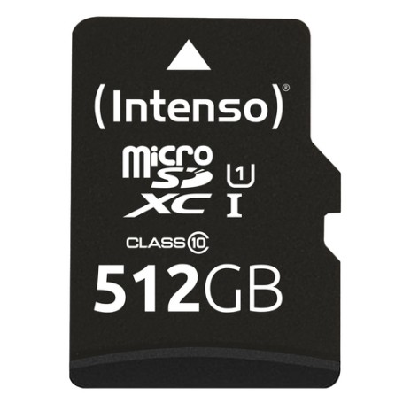 Intenso microSD 512GB UHS-I Perf CL10| Performance Classe 10 (3424493)