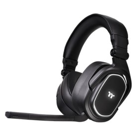 Thermaltake ARGENT H5 RGB Auricolare Wireless A Padiglione Giocare Nero (GHT-THF-WIECBK-32)
