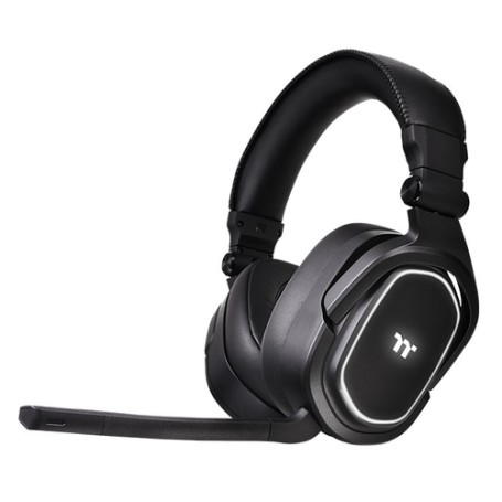 Thermaltake ARGENT H5 RGB Auricolare Wireless A Padiglione Giocare Nero (GHT-THF-WIECBK-32)