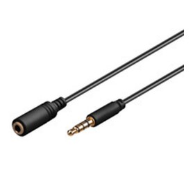 Goobay 1.5m 3.5mm cavo audio 1,5 m Nero (62478)