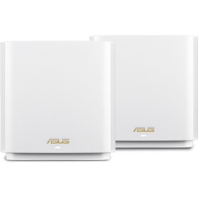 ASUS ZenWiFi AX (XT8) router wireless Gigabit Ethernet Banda tripla (2.4 GHz/5 GHz/5 GHz) 4G Bianco (90IG0590-MO3A80)