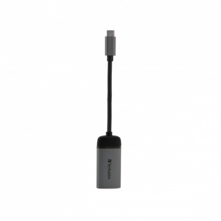 Verbatim 49143 cavo e adattatore video 0,1 m USB tipo-C HDMI Nero, Argento (49143)