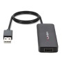 Lindy 42986 hub di interfaccia USB 2.0 480 Mbit/s Nero (42986)