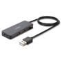 Lindy 42986 hub di interfaccia USB 2.0 480 Mbit/s Nero (42986)