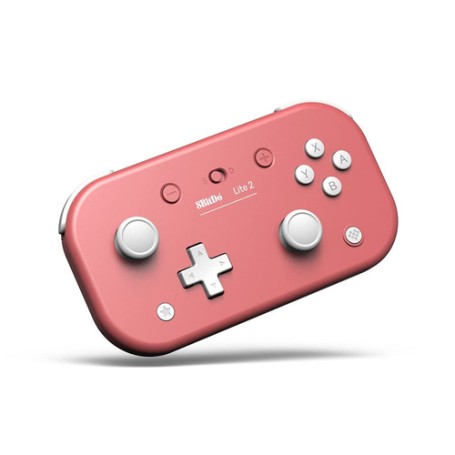 8Bitdo Lite 2 Rosa Bluetooth/USB Gamepad Analogico/Digitale Android, Nintendo Switch, Nintendo Switch Lite (RET00299)