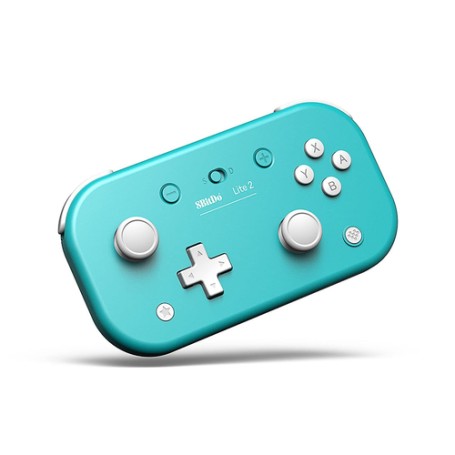 8Bitdo Lite 2 Turchese Bluetooth/USB Gamepad Analogico/Digitale Android, Nintendo Switch, Nintendo Switch Lite (RET00298)