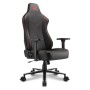 Sharkoon SGS30 Sedia per gaming universale Sedia imbottita tappezzata Nero, Rosso (4044951034796)
