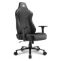 Sharkoon SGS30 Sedia per gaming universale Sedia imbottita tappezzata Nero, Bianco (4044951034802)