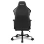 Sharkoon SGS30 Sedia per gaming universale Sedia imbottita tappezzata Nero, Bianco (4044951034802)