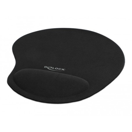 DeLOCK 12040 tappetino per mouse Nero (12040)