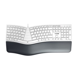 CHERRY KC 4500 ERGO tastiera USB QWERTZ Tedesco Bianco (JK-4500DE-0)