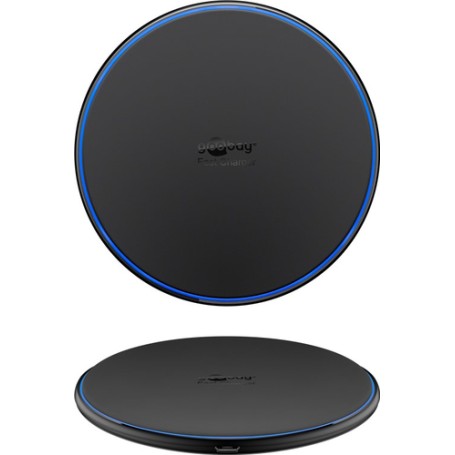 Goobay 45655 Caricabatterie per dispositivi mobili Nero Interno (45655)