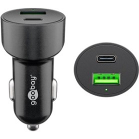Goobay 39908 Caricabatterie per dispositivi mobili Nero Auto (39908)