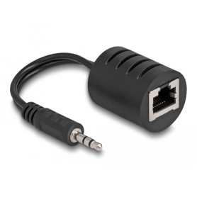 DeLOCK 87858 cavo audio RJ-45 3.5mm Nero (87858)