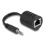 DeLOCK 87858 cavo audio RJ-45 3.5mm Nero (87858)