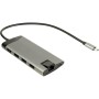 Inter-Tech GDC-802 USB 3.2 Gen 1 (3.1 Gen 1) Type-C 1000 Mbit/s Grigio (88885551)