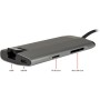 Inter-Tech GDC-802 USB 3.2 Gen 1 (3.1 Gen 1) Type-C 1000 Mbit/s Grigio (88885551)