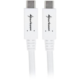 Sharkoon 4044951021178 cavo USB 0,5 m USB 3.2 Gen 1 (3.1 Gen 1) USB C Bianco (4044951021178)