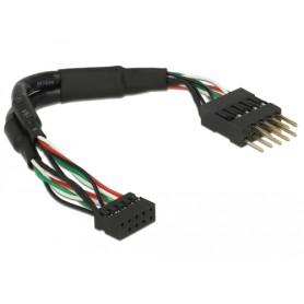 DeLOCK 41977 cavo USB 0,12 m USB 2.0 Nero (41977)