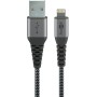 Goobay 49267 cavo USB 0,5 m USB A Lightning Nero, Grigio (49267)